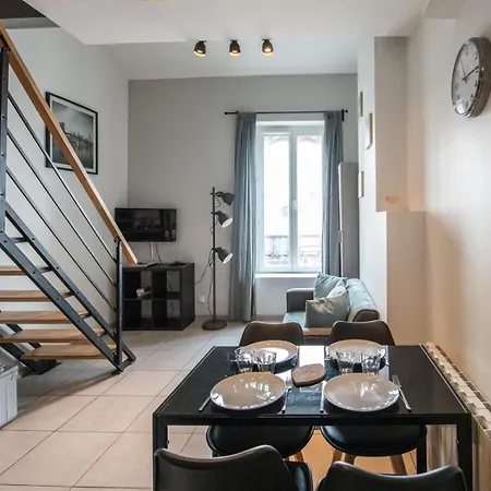 Daire Urban Loft C Quartier Part-dieu Avec Garage Inclus
